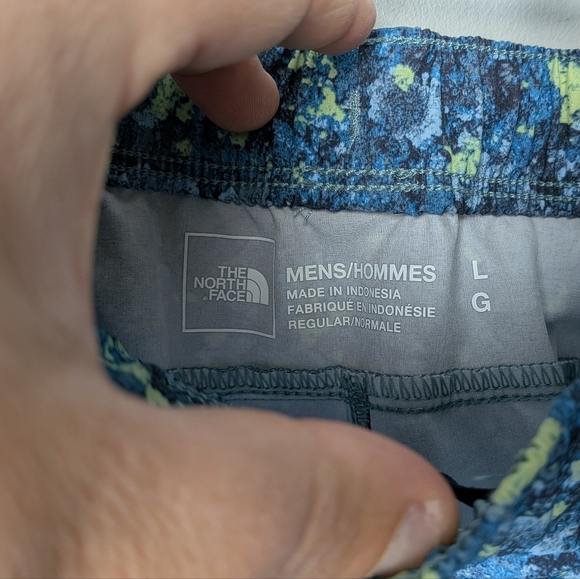 THE NORTH FACE Men Active Short Size Large Waist Laces Colorful - Picture 4 of 9